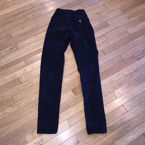 Vintage black high waisted guess jeans